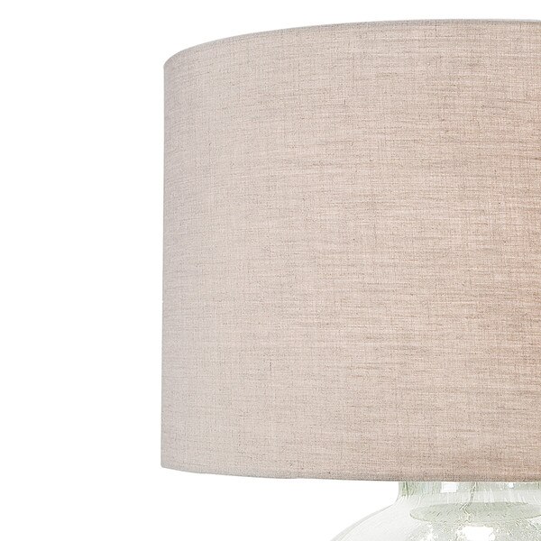 Seeded Recycled Glass Table Lamp